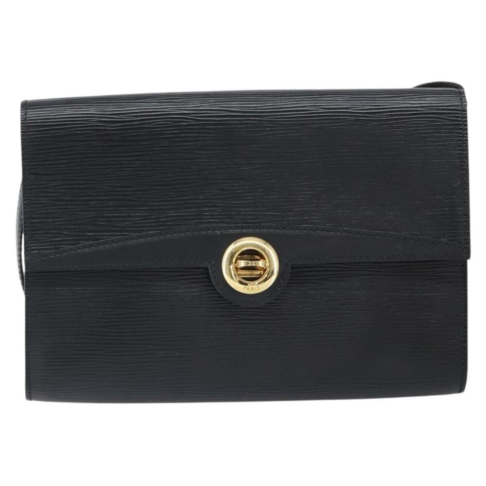 Louis Vuitton Epi Pochette Arche Shoulder Bag Black Noir